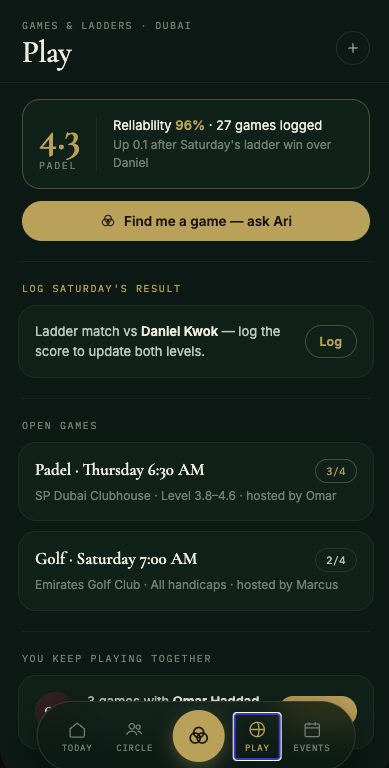 Games and ladders